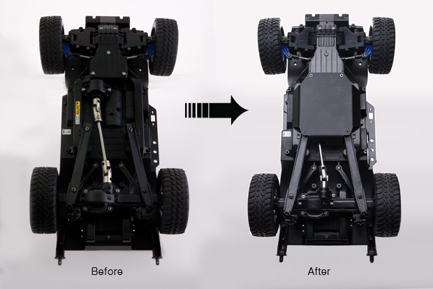 タミヤ CC01 シャーシ スキッドプレート オプション パーツ TAMIYA 